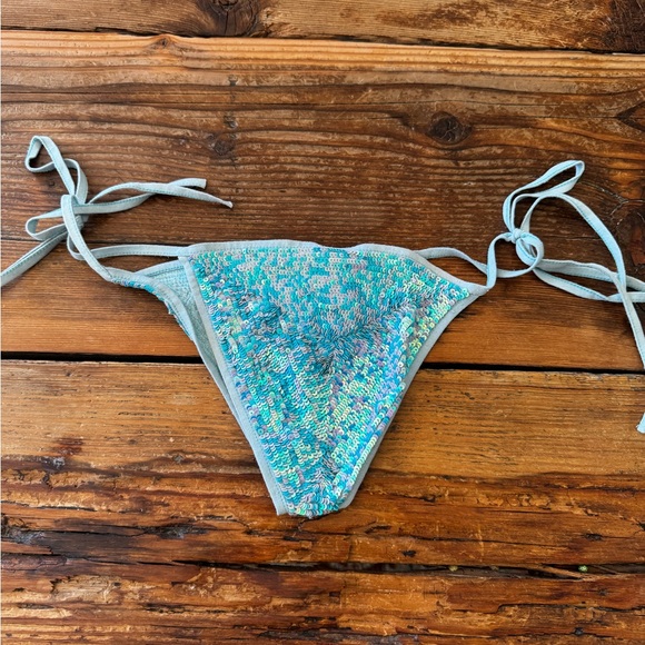 Sequins Butterfly Bathing Suit Bottom - Picture 4 of 6